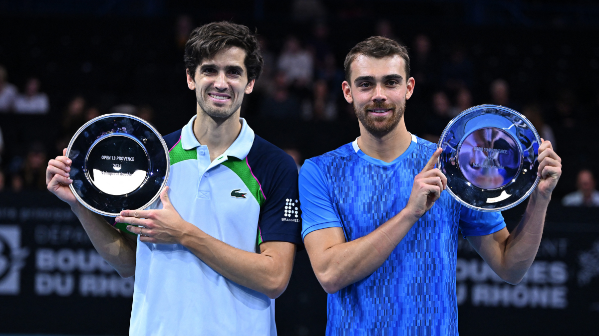 Tennis Marseille 2025 Benjamin Bonzi et Pierre-Hugues Herbert prennent le titre en double !