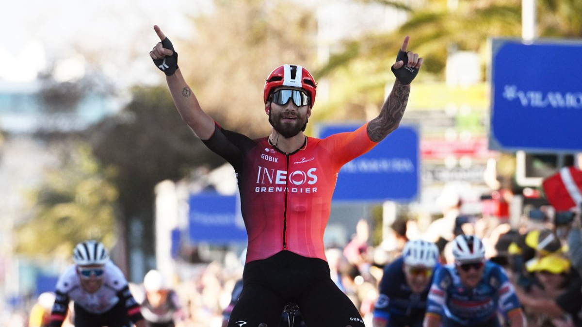Tour d'Algarve 2025 Victoire de Filippo Ganna au milieu du chaos sur la 1ère étape