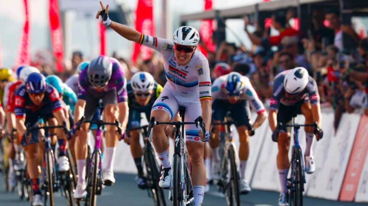 UAE Tour 2025 Tim Merlier bisse sur la 6ème étape