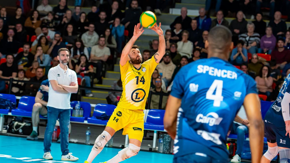 Volley Ligue des Champions (H) Saint-Nazaire tombe contre l'Olympiakos en barrage aller
