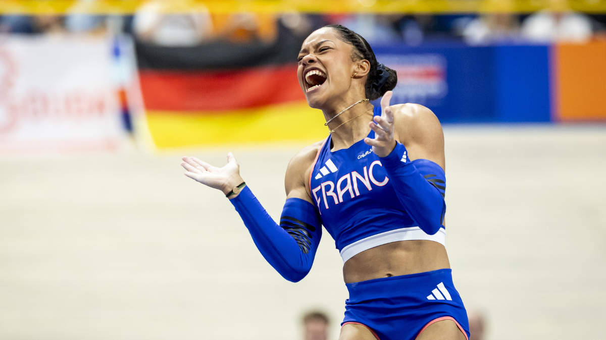 Athlétisme Europe en salle Marie-Julie Bonnin médaillée de bronze au saut à la perche (1)