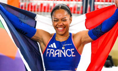 Athlétisme Mondiaux en salle 2025 Marie-Julie Bonnin championne du monde du saut à la perche en égalant le record de France !
