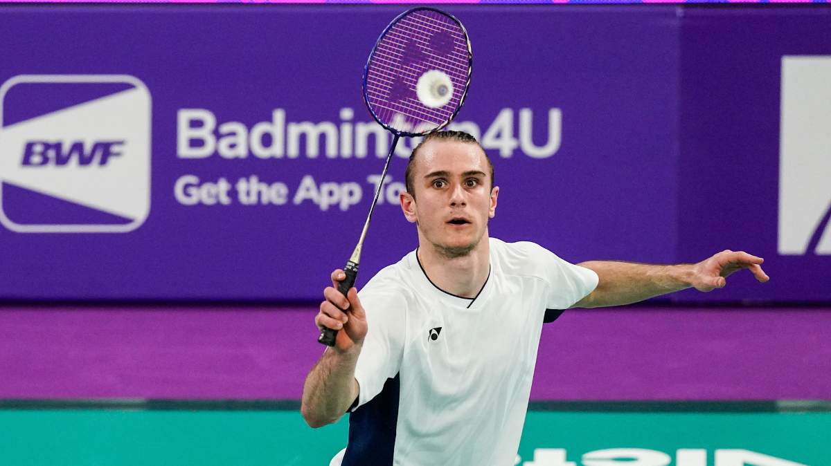 Badminton Alex Lanier se hisse dans le dernier carré de l'Open d'Angleterre