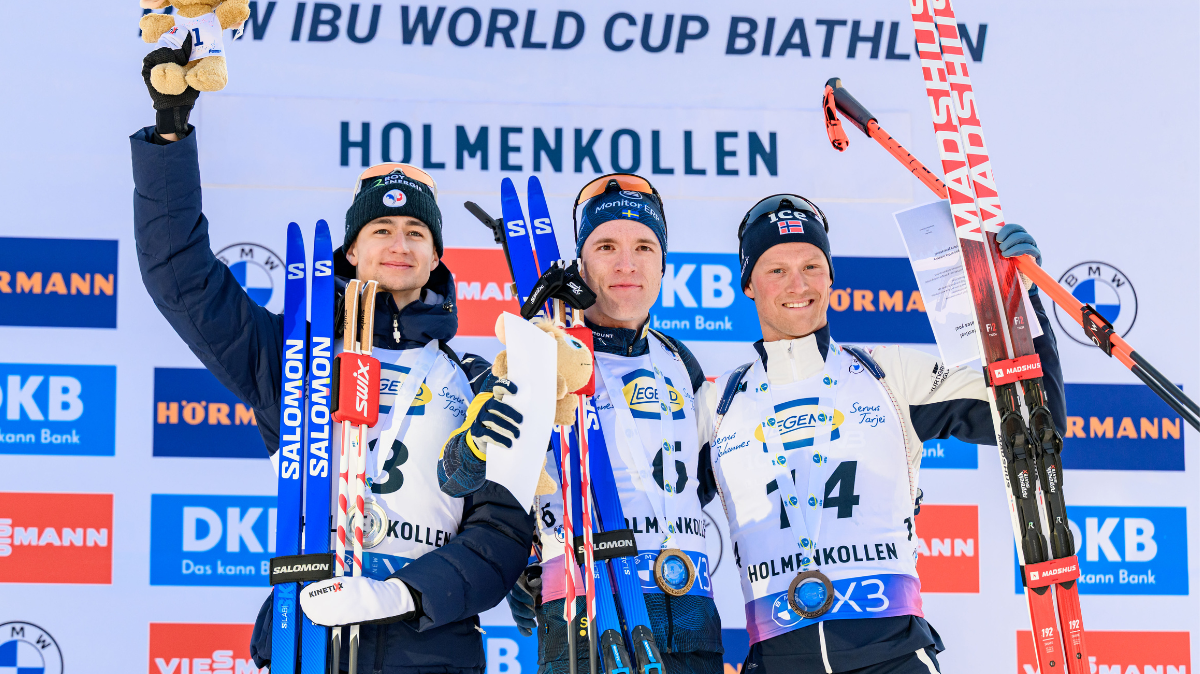 Biathlon Finales Oslo Éric Perrot deuxième de la mass start derrière Sebastian Samuelsson, clap de fin pour les frères Boe (1)