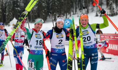 Biathlon Pokljuka 2025 Lou Jeanmonnot triomphe sur la mass start et met la pression sur Franziska Preuss (1)