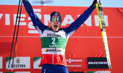 Combiné nordique Lahti Laurent Muhlethaler termine la saison en trombe avec un podium