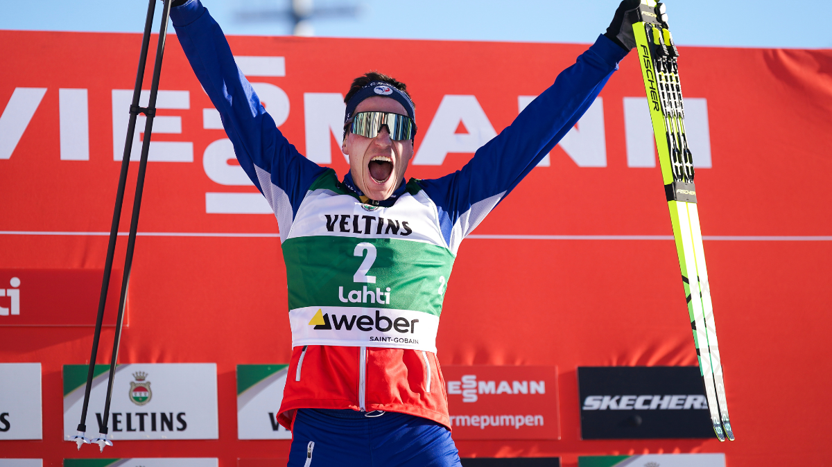 Combiné nordique Lahti Laurent Muhlethaler termine la saison en trombe avec un podium