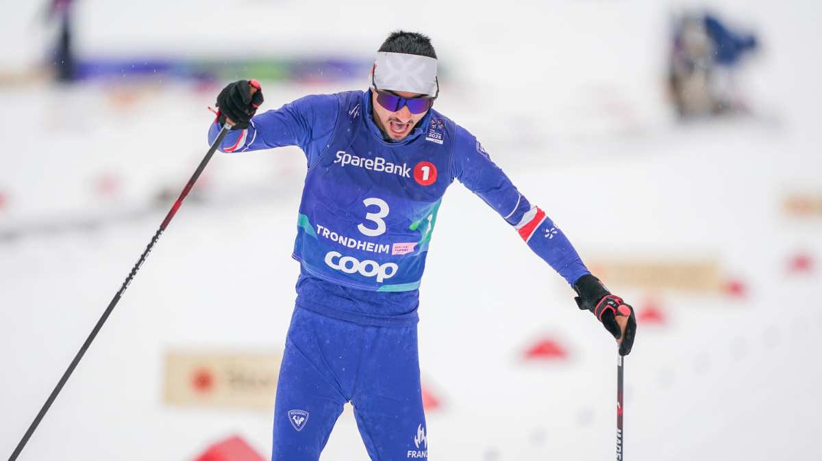 Coupe du monde de para biathlon Karl Tabouret et Anthony Chalençon sur le podium du sprint-poursuite
