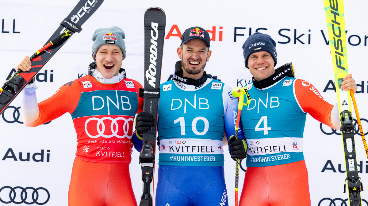 Descente hommes Kvitfjell 2025 Dominik Paris coiffe au poteau les Suisses pour s'offrir la victoire