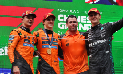 F1 GP de Chine 2025 Oscar Piastri remporte le Grand Prix, doublé McLaren (1)