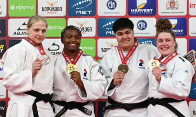 Grand Slam de Tbilissi 2025 Romane Dicko remporte l'or, Julia Tolofua en bronze (+78 kg)