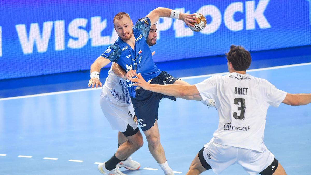 Handball Ligue des Champions (H) Nantes limite la casse avant le match retour contre Plock