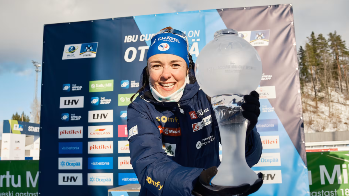 IBU Cup Otepää Triplé des Bleues sur la dernière course, Camille Bened remporte le classement général