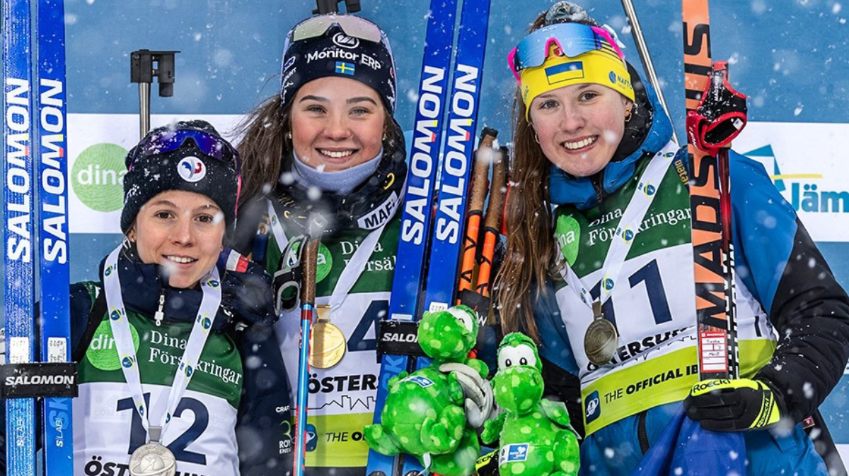 Mondiaux JeunesJuniors de biathlon 2025 Anaëlle Bondoux s'empare de l'argent sur la mass start 60 juniors