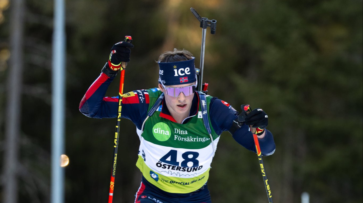 Mondiaux JeunesJuniors de biathlon 2025 Kasper Kalkenberg champion du monde juniors de la mass start 60, les Bleuets hors du coup