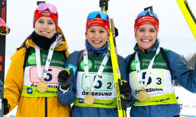 Mondiaux JeunesJuniors de biathlon 2025 Les Allemandes remportent le relais jeunes, les Bleuettes hors du podium