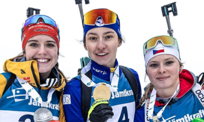 Mondiaux JeunesJuniors de biathlon 2025 Louise Roguet championne du monde jeunes de la mass start 60
