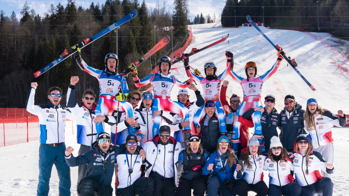 Mondiaux Ski alpin Juniors 2025 La France sacrée sur le Team Event