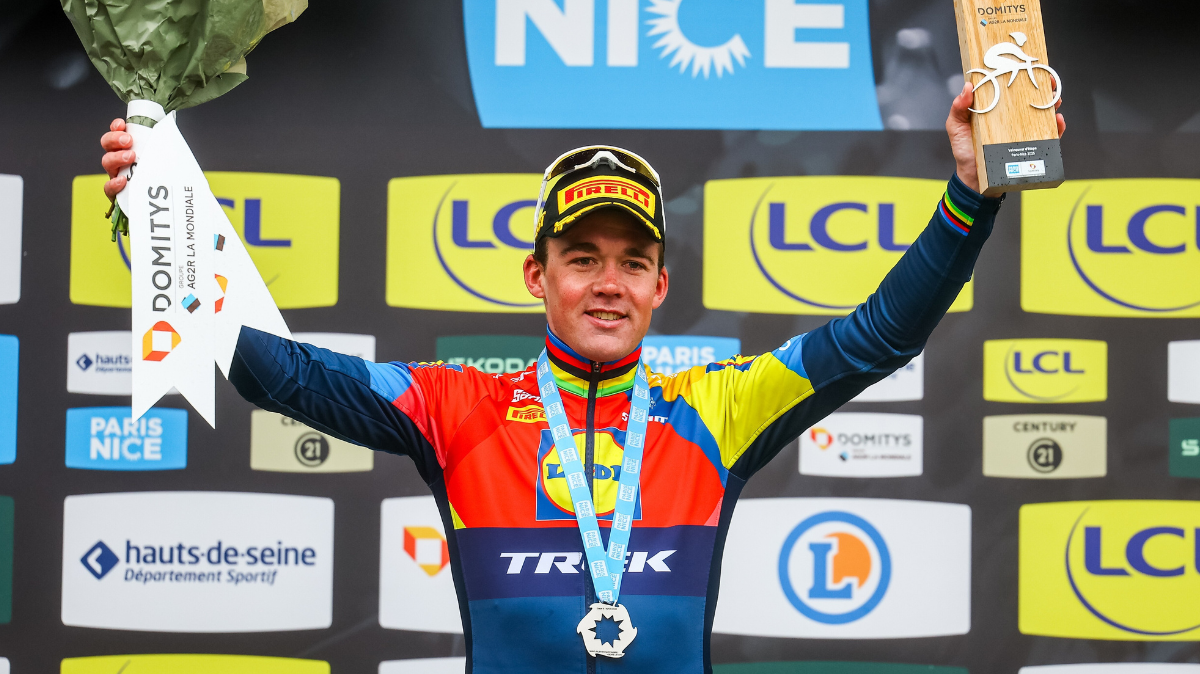 Paris-Nice 2025 Mads Pedersen trouve enfin l'ouverture sur la 6ème étape