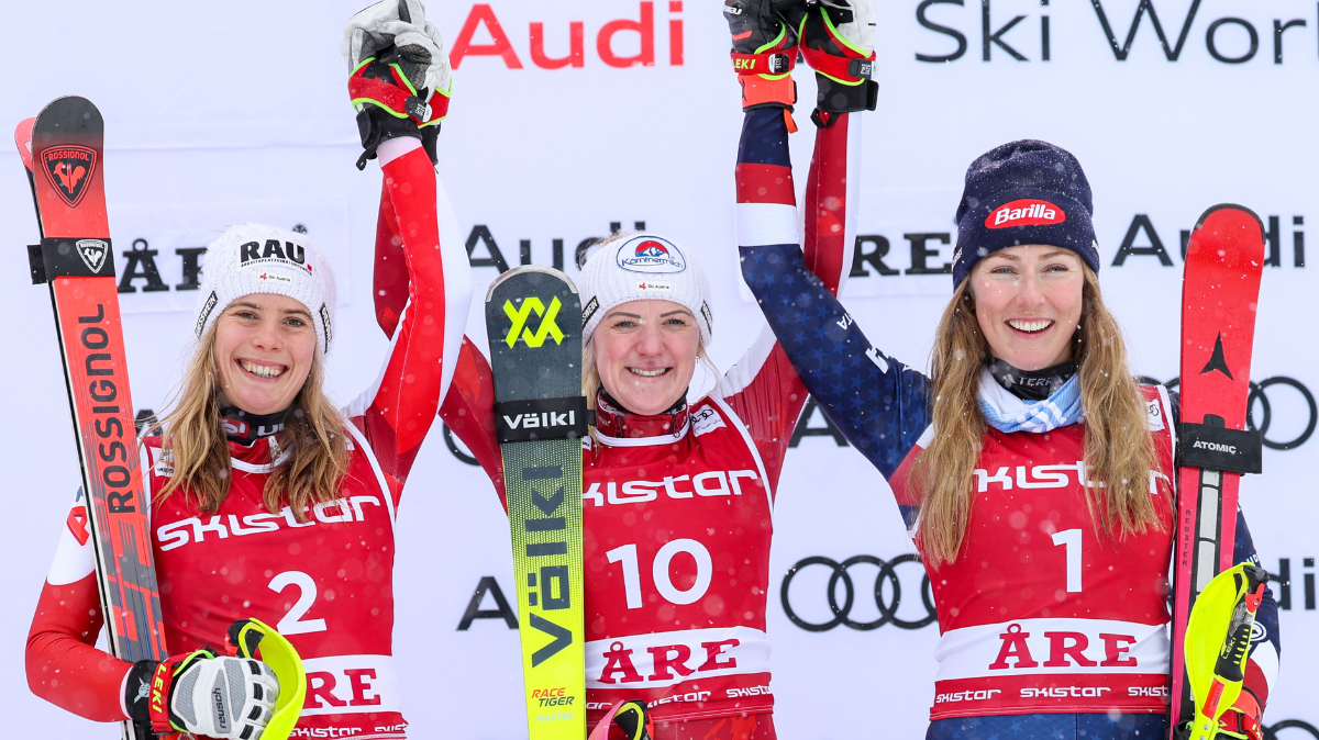 Slalom femmes Are 2025 Première victoire en carrière pour Katharina Truppe
