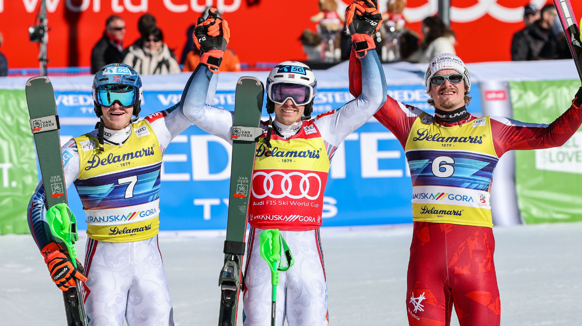 Slalom hommes Kranjska Gora 2025 Henrik Kristoffersen s'impose, Victor Muffat-Jeandet rayonne