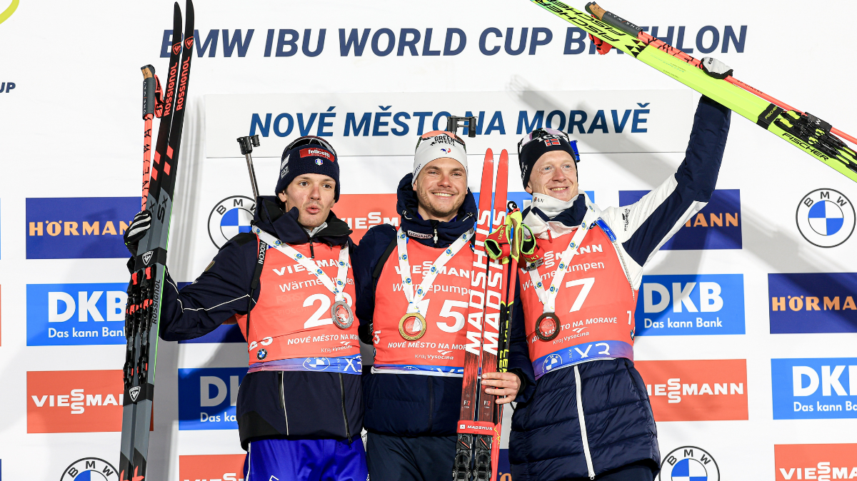 Sprint hommes Nove Mesto 2025 Émilien Jacquelin renoue avec la victoire !