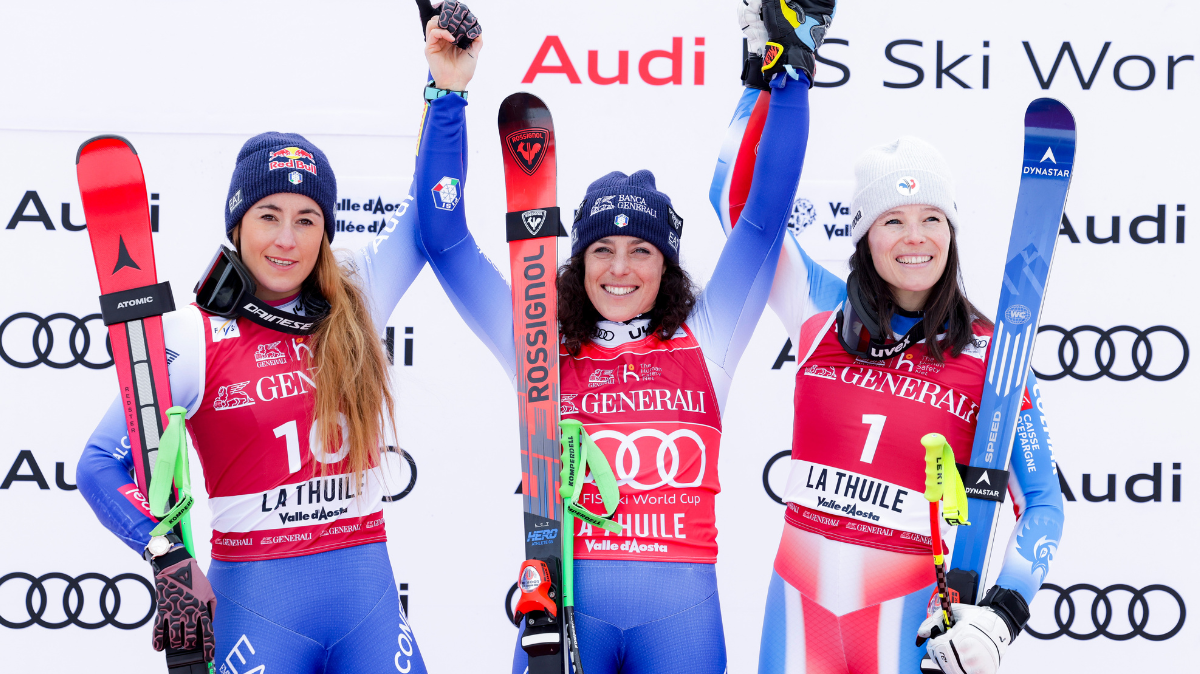 Super-G femmes La Thuile 2025 Romane Miradoli s'offre un podium surprise, Federica Brignone triomphe au général !