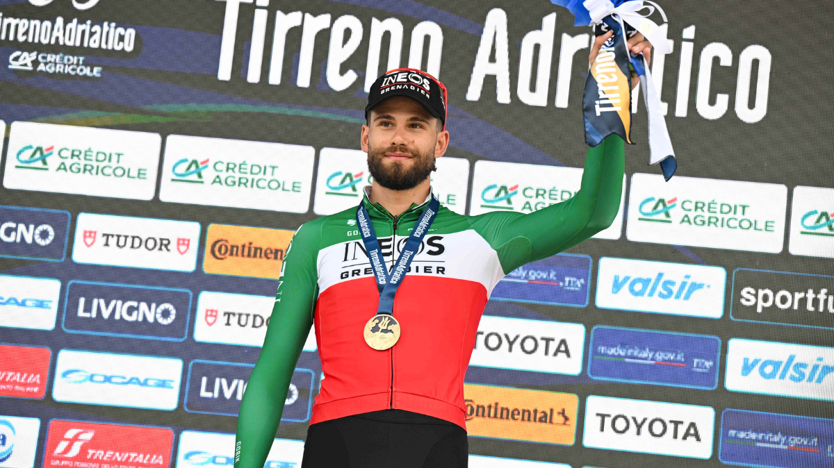 Tirreno-Adriatico 2025 Filippo Ganna remporte la première étape