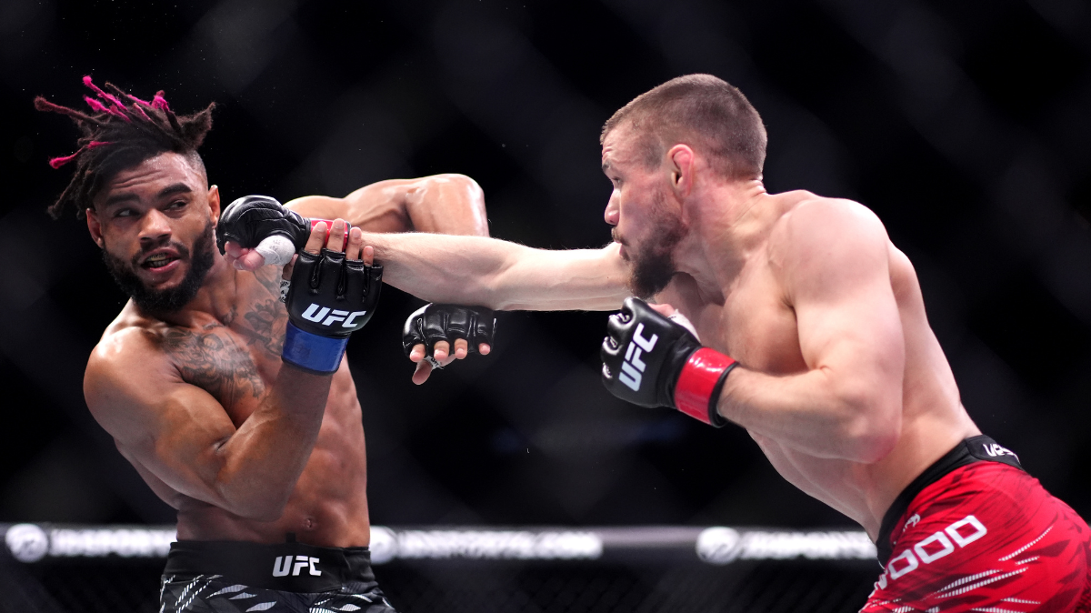UFC Londres Morgan Charrière tombe face à Nathaniel Wood