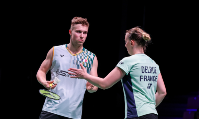 Badminton Championnats d'Europe 2025 Thom Gicquel et Delphine Delrue retournent en finale du double mixte