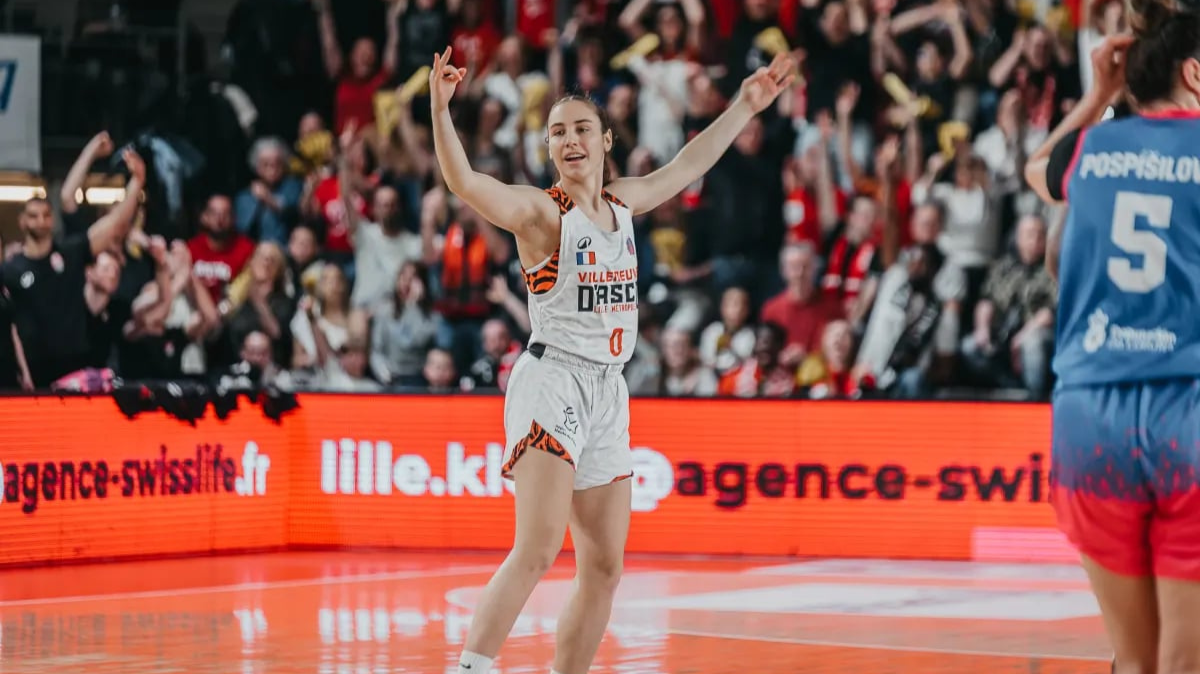 Basket Carla Leite quitte Villeneuve-d'Ascq et signe à Saragosse