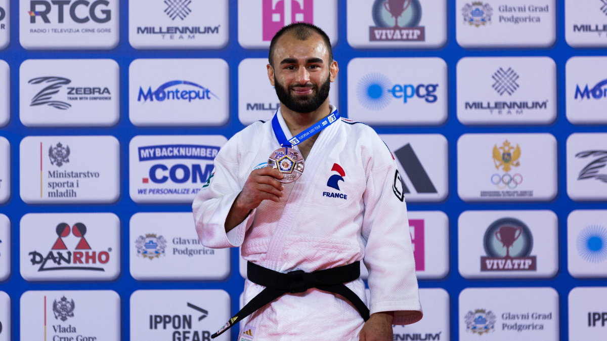 Championnats d'Europe judo 2025 Luka Mkheidze se contente du bronze en -60 kg
