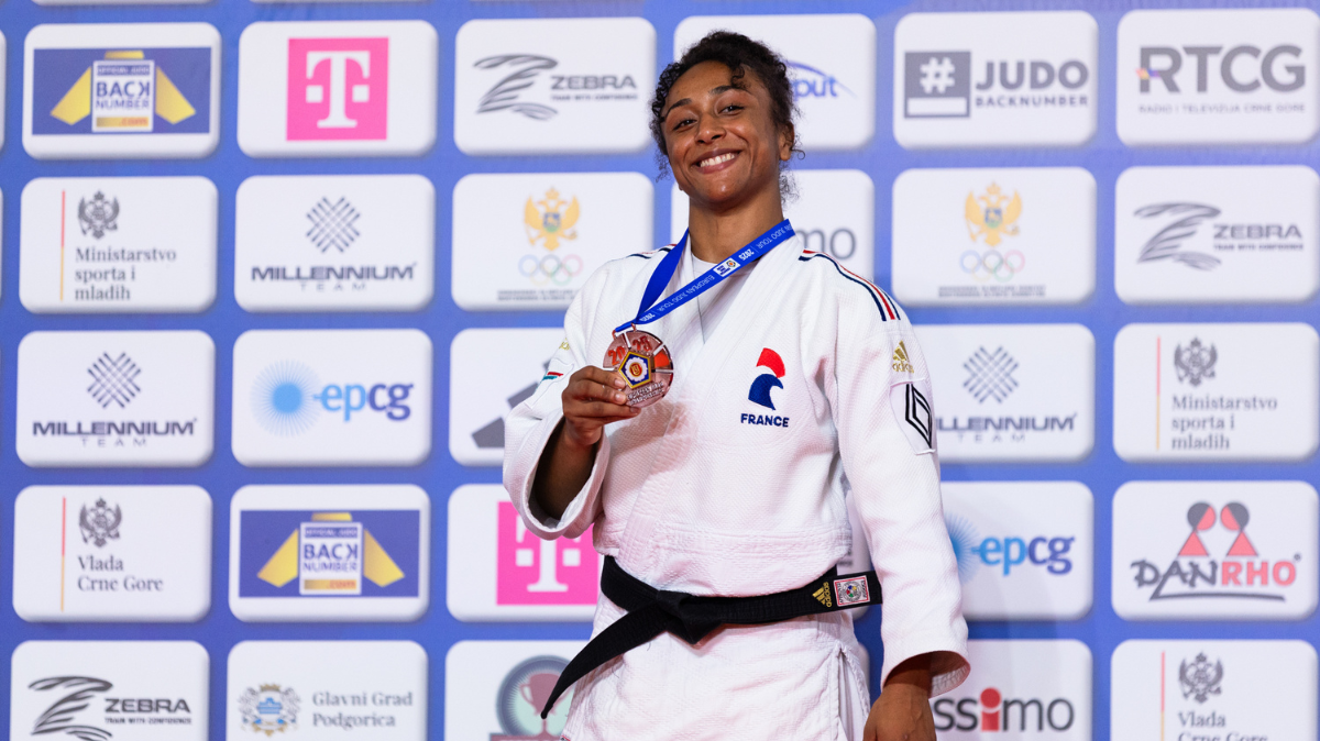 Championnats d'Europe judo 2025 Martha Fawaz se pare de bronze pour sa première participation
