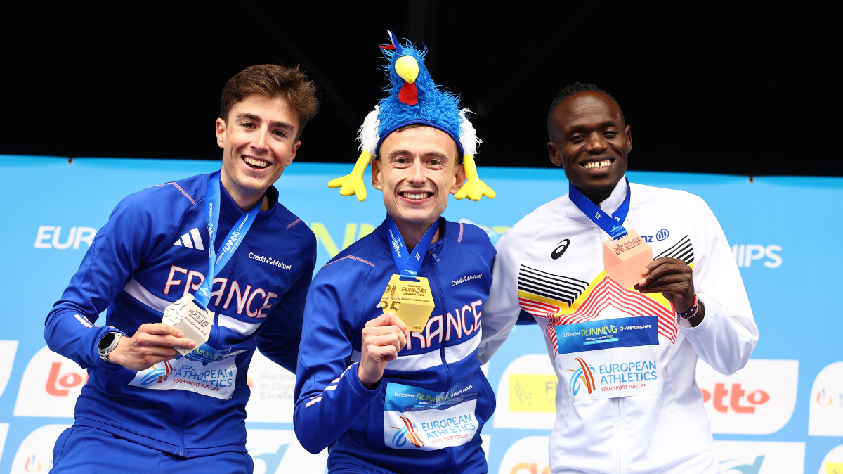 Doublé français sur le 10 km des championnats d'Europe de running, Yann Schrub sacré devant Étienne Daguinos (1)