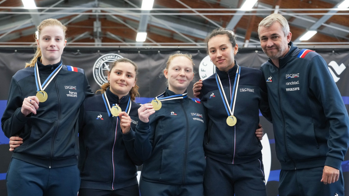 Escrime Razzia française aux Championnats d'Europe U23, le sabre tricolore écrase la compétition
