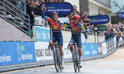 Paris-Roubaix Espoirs 2025 Albert Philipsen l'emporte devant son coéquipier, Jakob Söderqvist