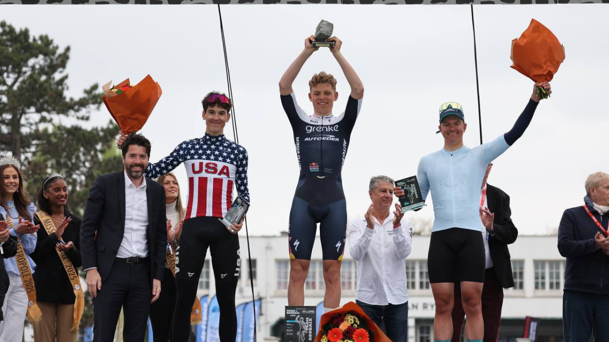 Paris-Roubaix Juniors 2025 Michiel Mouris décroche la victoire en solitaire