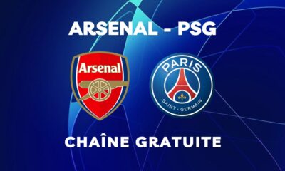 Chaîne TV gratuite où regarder Arsenal PSG en streaming