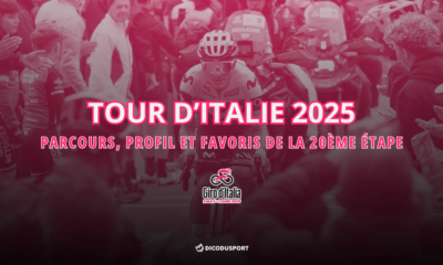 20ème étape Tour d'Italie 2025 Parcours, profil et favoris