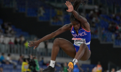 Athlétisme Hilary Kpatcha, deuxième Française de l'histoire à franchir la barre des 7 mètres au saut en longueur