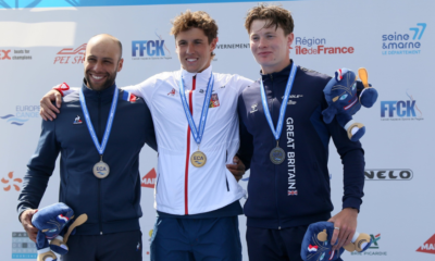 Canoë-kayak slalom Benjamin Renia conclut par de l'argent en kayak cross