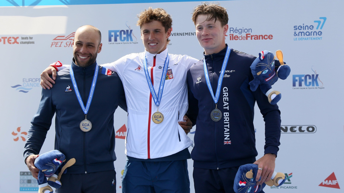 Canoë-kayak slalom Benjamin Renia conclut par de l'argent en kayak cross