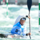 Coupe du monde de canoë-kayak slalom 2025 Camille Prigent sur le podium en kayak cross