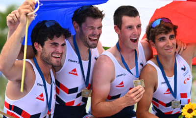 Championnats d'Europe d'aviron 2025 Les Bleus médaillés de bronze sur le quatre sans barreur