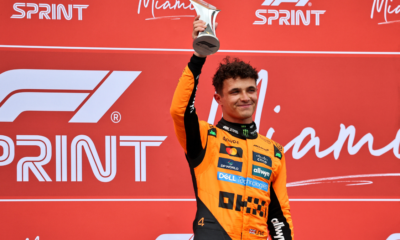 F1 GP de Miami 2025 Lando Norris passe entre les gouttes pour s'offrir la course sprint