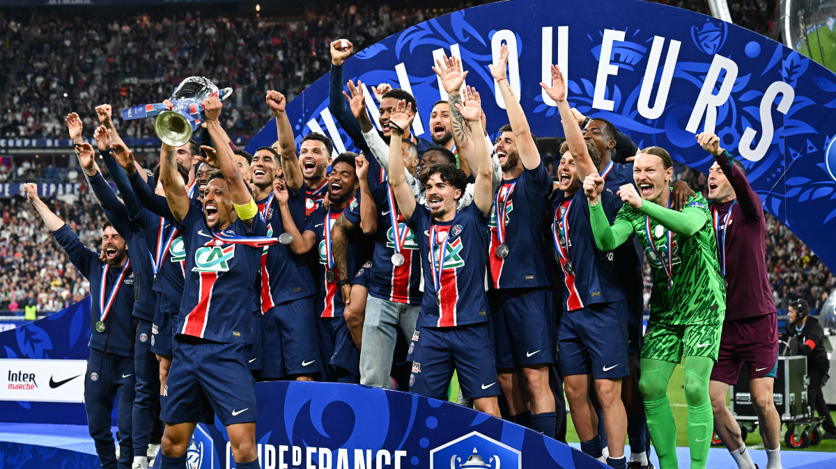 Football Coupe de France (H) Le PSG conserve son titre sans trembler