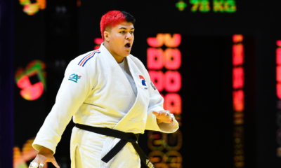 Grand Slam d'Astana 2025 Julia Tolofua (+78 kg) prend la médaille d'argent