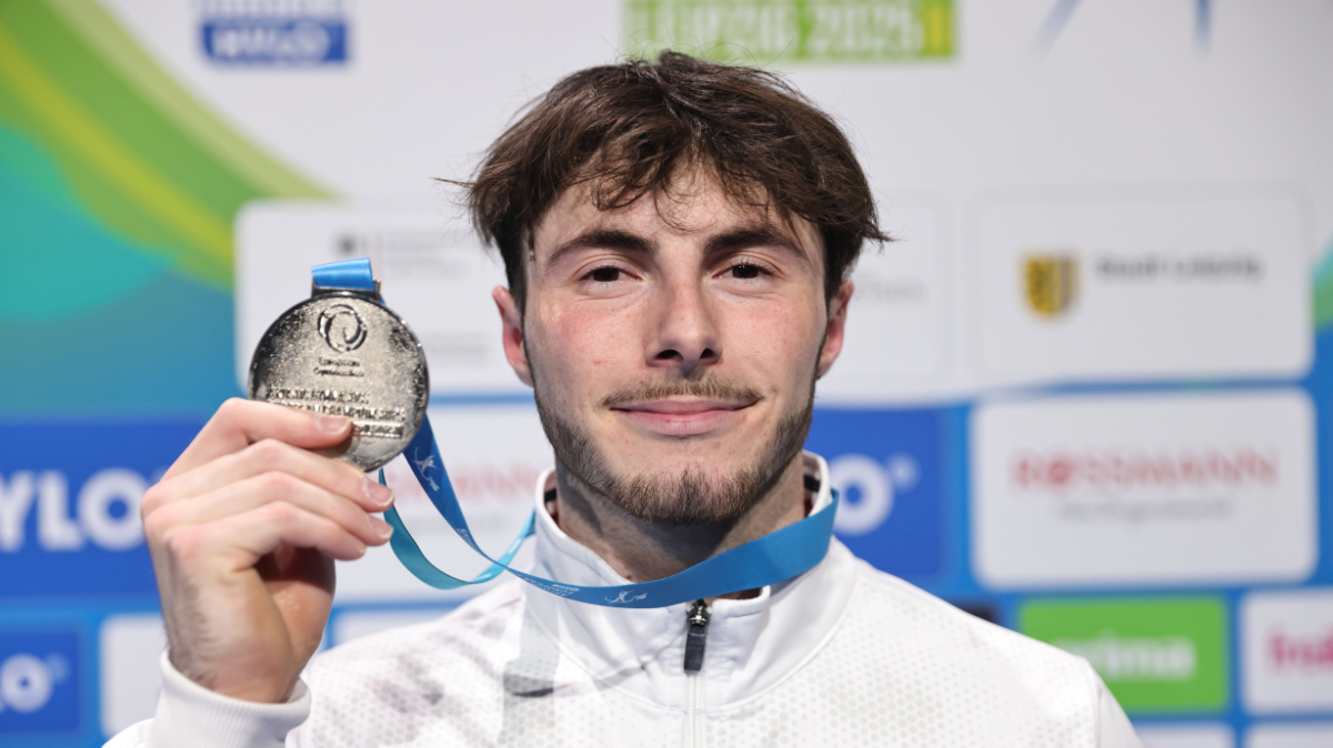 Historique ! Léo Saladino décroche la médaille d'argent au concours général des Championnats d'Europe