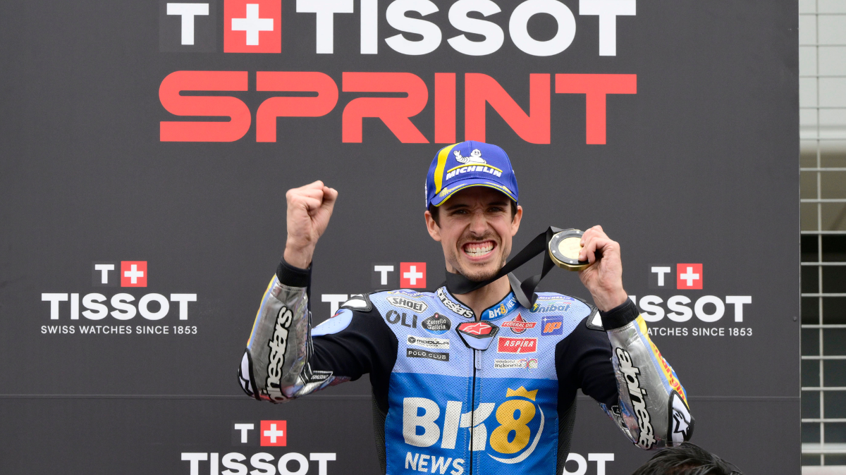 MotoGP Grande-Bretagne 2025 Alex Marquez domine le sprint, Top 5 pour Johann Zarco