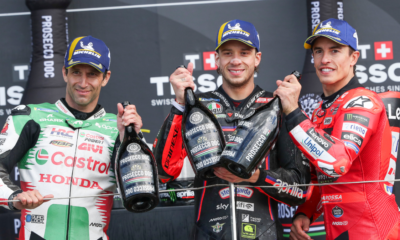 MotoGP Grande-Bretagne 2025 Marco Bezzecchi victorieux devant Zarco, Quartararo malheureux (1)